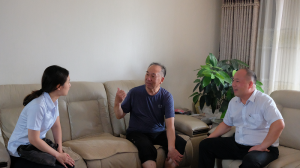 集團公司走訪慰問部隊轉(zhuǎn)業(yè)老干部！