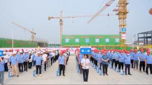 人人講安全 個個會應(yīng)急——洛陽農(nóng)副產(chǎn)品冷鏈物流中心項目安全月觀摩交流會圓滿舉行！